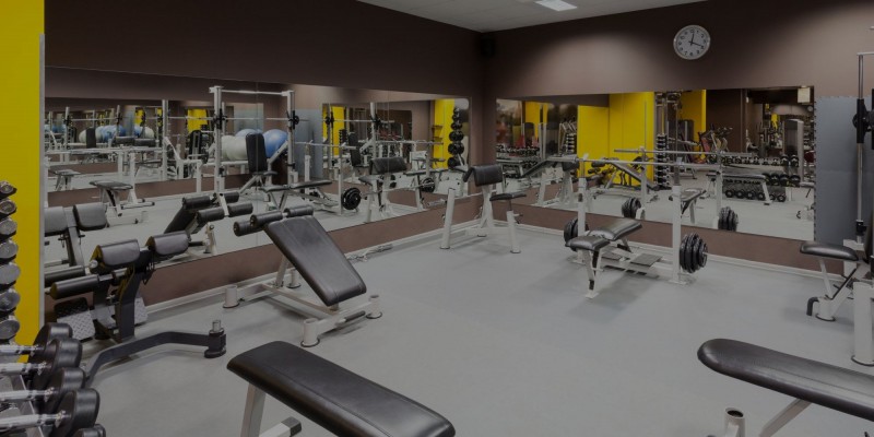 gym and fitness cleaning centre slider